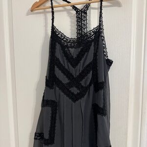 Black Lace Party Dress